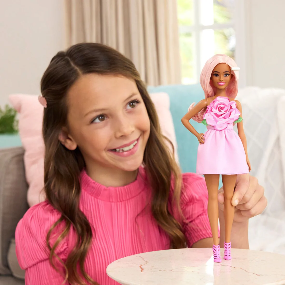 barbie-fashionista-rose-dress-kham-pha-1